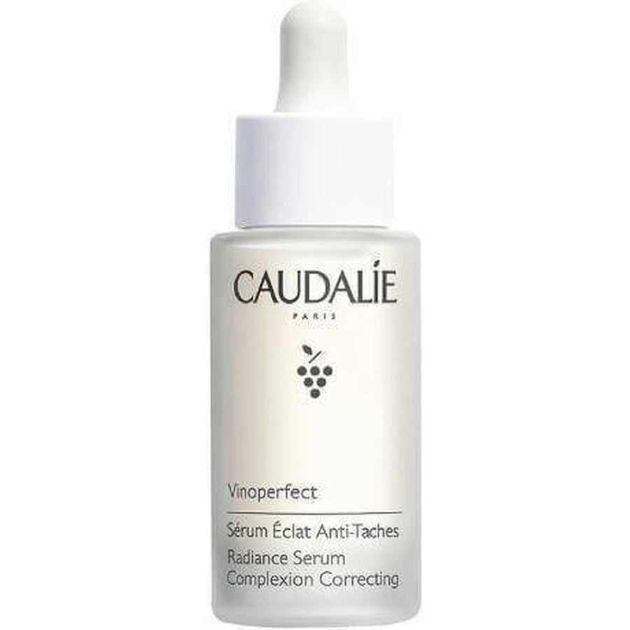 Caudalie Vinoperfect Успокаивающая и увлажняющая сыворотка для лица, придающая сияние и восстанавливающая силы 50 мл: цены и характеристики