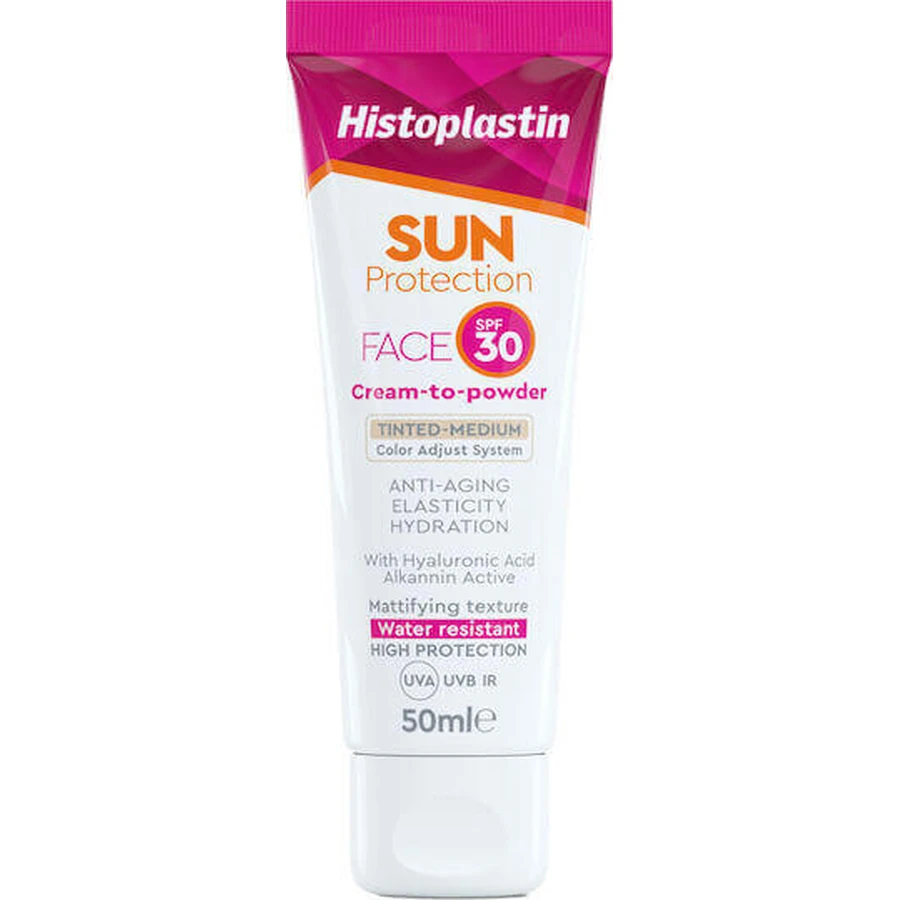 Heremco Histoplastin Histoplastin Sun Protection Солнцезащитный крем для лица SPF30 с пигментом 50 мл: цены и характеристики