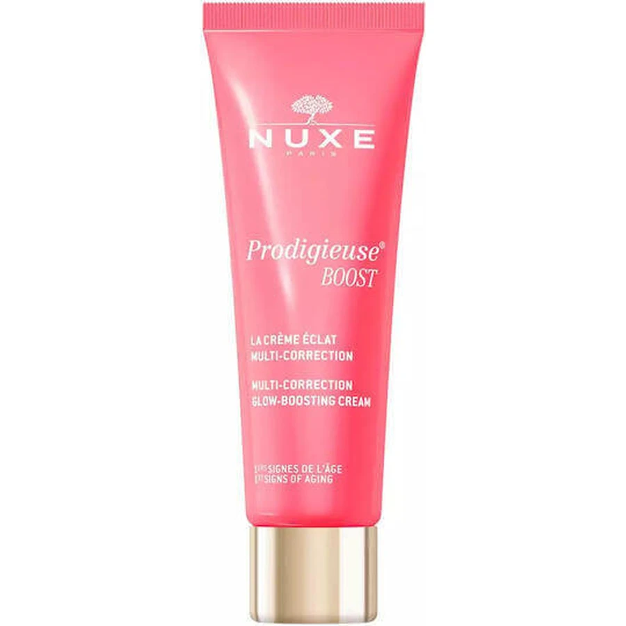 Nuxe Prodigieuse Boost Зволожуючий та відновлюючий крем для обличчя проти недосконалостей з гіалуроновою кислотою 40мл: ціни та характеристики