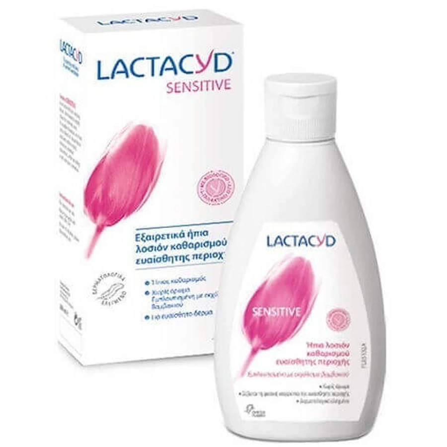 Лосьон для умывания Lactacyd Sensitive 200 мл: цены и характеристики