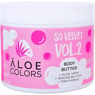 Aloe Colors So Velvet Vol. 2 Зволожуючий крем для тіла з алое вера для сухої шкіри 200 мл