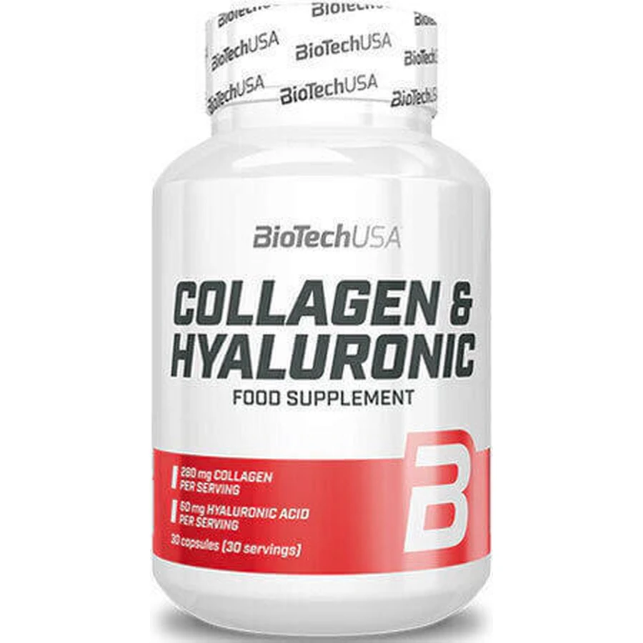 Biotech USA Collagen & Hyaluronic с гиалуроновой кислотой 30 капс: цены и характеристики