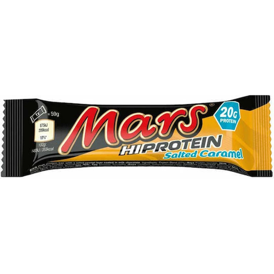 Батончик Mars HiProtein с 20 г белка и вкусом соленой карамели 59 г: цены и характеристики