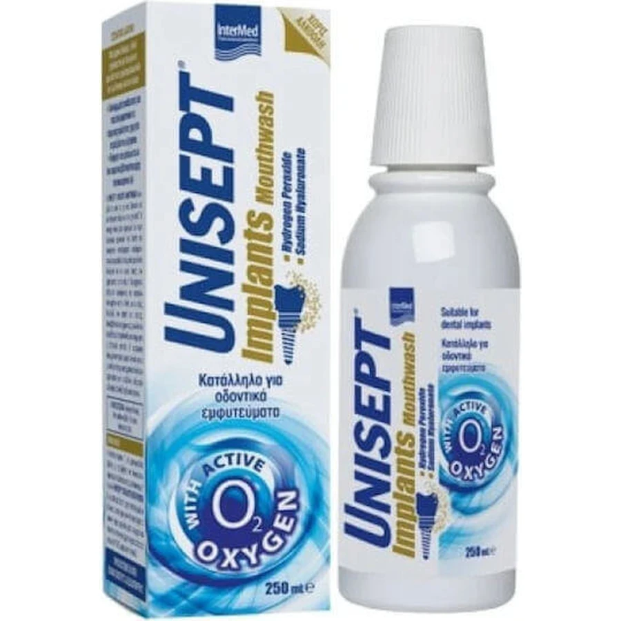 InterMed Unisept Implants Mouthwash Daily Protection: цены и характеристики