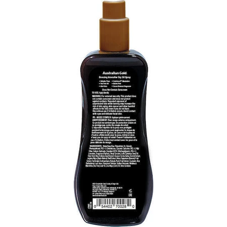 Australian Gold Bronzing Intensifier Водостійкий сухий бронзуючий спрей для тіла 237 мл: ціни та характеристики