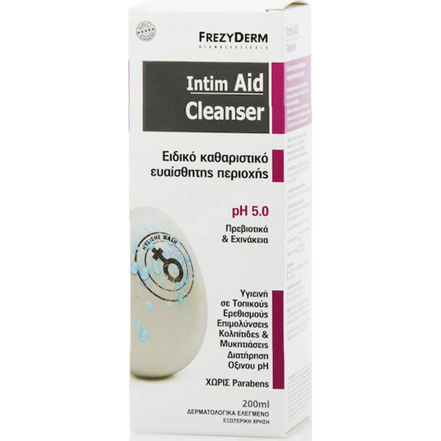 Frezyderm Intim Aid pH5 Интимный очищающий гель 200мл: цены и характеристики