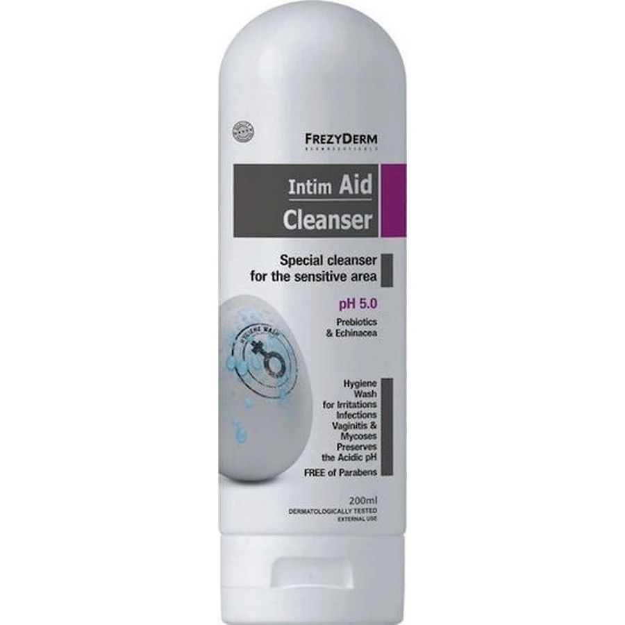 Frezyderm Intim Aid pH5 Интимный очищающий гель 200мл: цены и характеристики