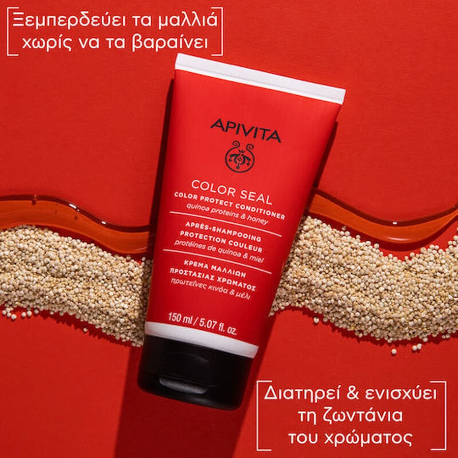Apivita Color Seal Кондиционер для поддержания цвета волос Киноа и мед 150 мл: цены и характеристики