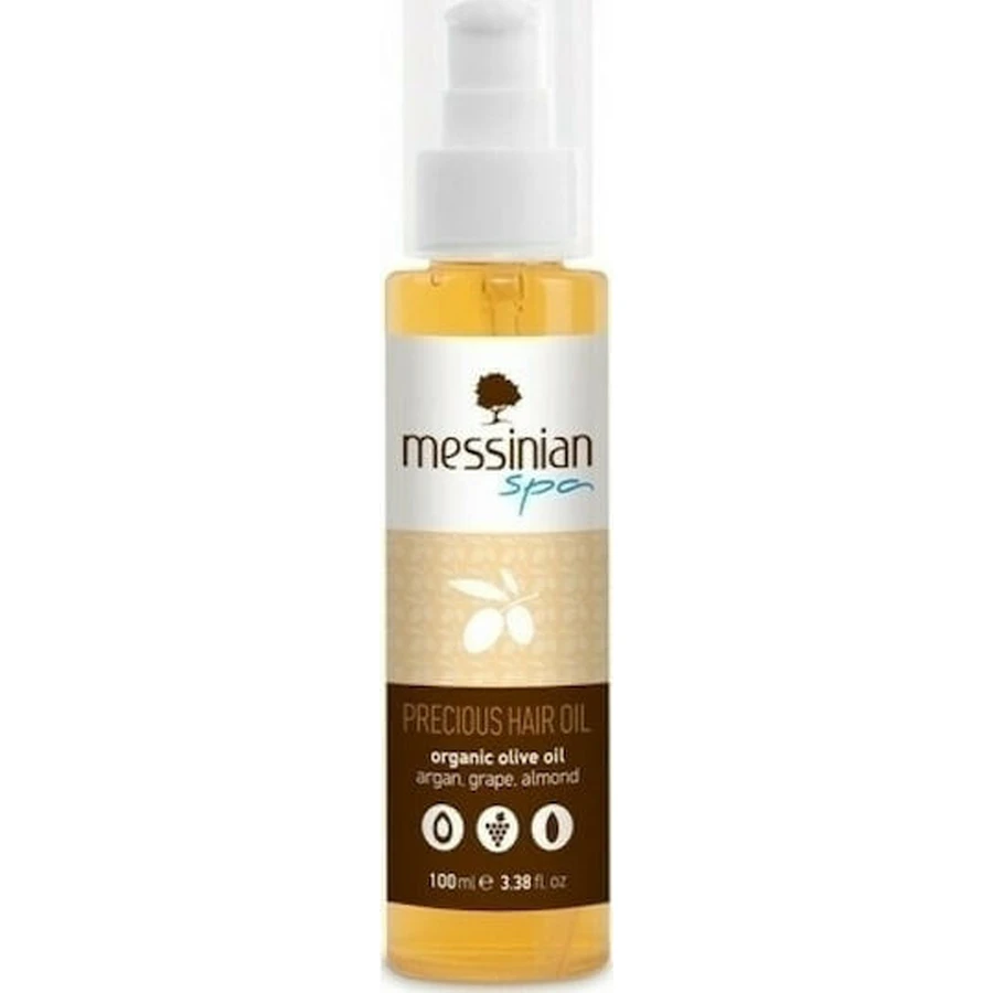 Messinian Spa Precious Argan Hair Oil Аргановое масло для волос для восстановления против секущихся кончиков 100 мл: цены и характеристики