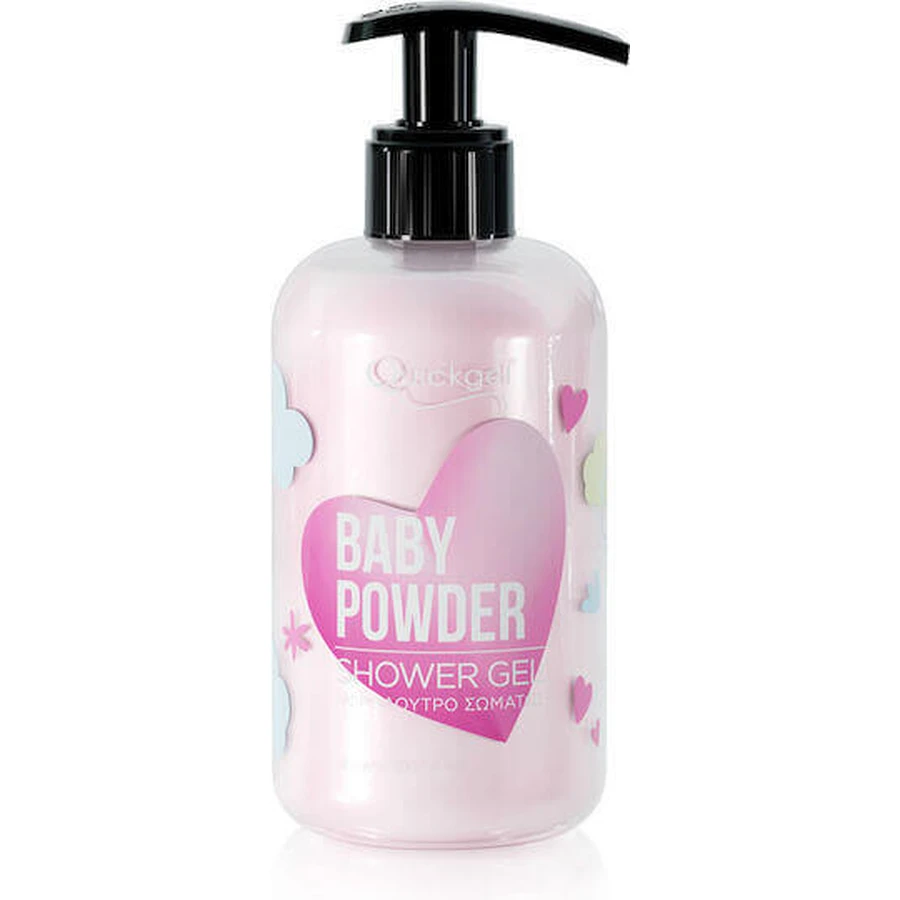 Quickgel Baby Baby Powder Зволожуючий гель для тіла з ароматизованою пудрою 300мл: ціни та характеристики