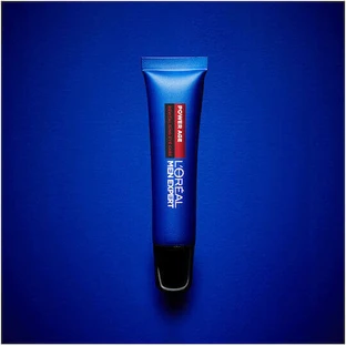 L'Oreal Paris Men Expert Men's Power Age Зволожуючий та омолоджуючий крем для шкіри навколо очей для чоловіків проти зморшок з гіалуроновою кислотою 15 мл