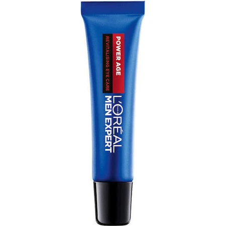 L'Oreal Paris Men Expert Men's Power Age Зволожуючий та омолоджуючий крем для шкіри навколо очей для чоловіків проти зморшок з гіалуроновою кислотою 15 мл: ціни та характеристики