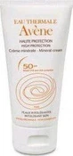 Eau Thermale Avène Минеральный водостойкий крем для лица с защитой от солнца SPF50 50 мл
