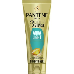 Pantene Pro-V 3 Minute Miracle Aqua Light Увлажняющий кондиционер для всех типов волос 200 мл