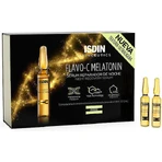 Isdin Serum Enzymedica Flavo-C Melatonin Repair Нічна зволожуюча та антивікова сироватка Сироватка для обличчя з Бакучіолом та вітаміном С для детоксикації та сяйва 10х2 мл: ціни та характеристики