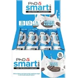 Батончики PhD Smart Bars с 20 г белка и вкусом печенья и сливок 12x64 г