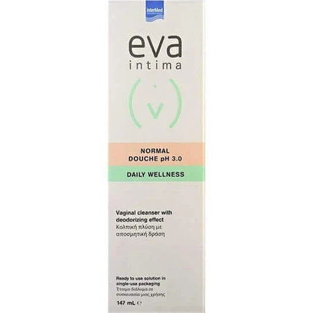 InterMed Eva Інтимний нормальний гель для душу Daily Wellness pH 3 Рідина 147мл: ціни та характеристики