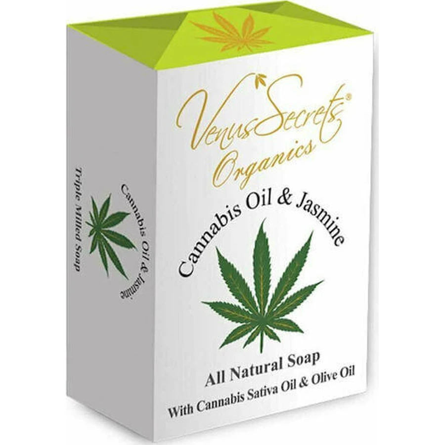 Мило для тіла Venus Secrets Cannabis Secrets Олія конопель та жасмину 150гр: ціни та характеристики