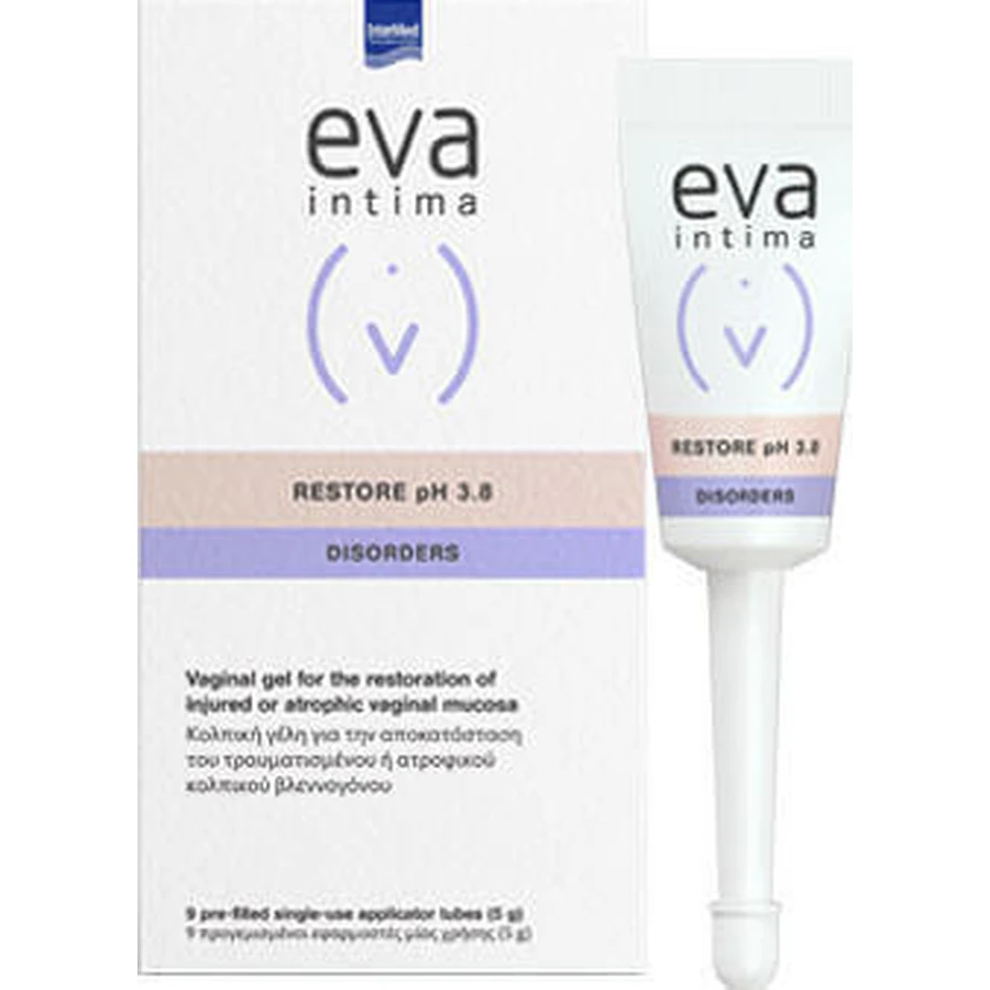 InterMed Eva Intima Интима Восстановление нарушений pH 3,8 Гель 45гр 9 унций: цены и характеристики