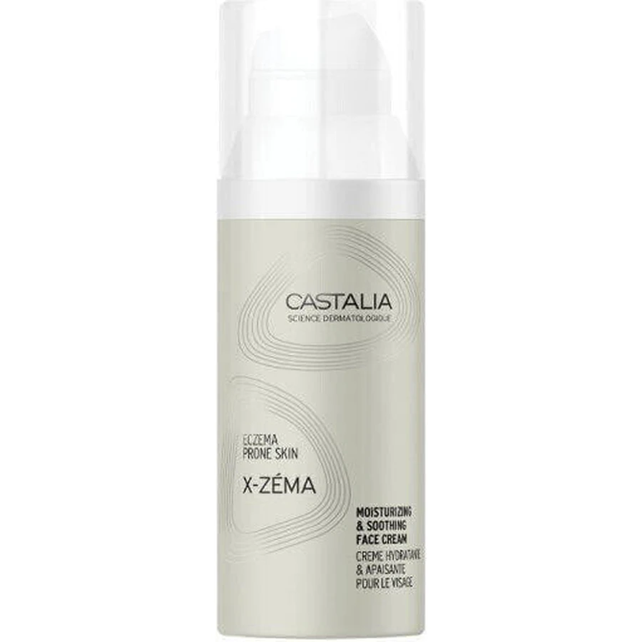 Castalia X-zema Face Увлажняющий дневной крем для лица с керамидами 50 мл: цены и характеристики