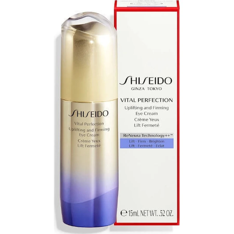 Shiseido Vital Perfection Увлажняющий и антивозрастной крем для век тонирующий с ретинолом 15 мл: цены и характеристики