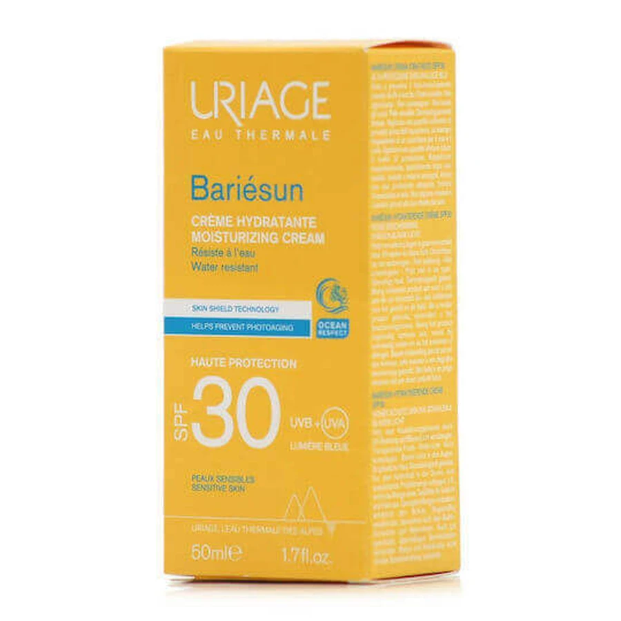 Зволожуючий крем Uriage Bariesun Водостійкий зволожуючий крем для обличчя SPF30 50 мл: ціни та характеристики