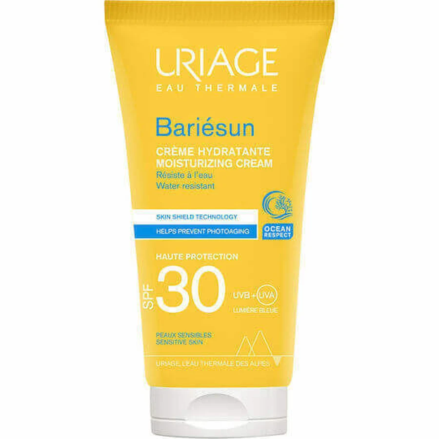 Зволожуючий крем Uriage Bariesun Водостійкий зволожуючий крем для обличчя SPF30 50 мл: ціни та характеристики