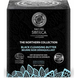 Natura Siberica The Nothern Collection Black Cleansing Butter Facial Makeup Removing Cream 120ml
