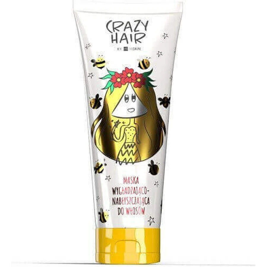 Hiskin Crazy Hair Медова маска для волосся з медом для блиску і мелірування 100 мл: ціни та характеристики