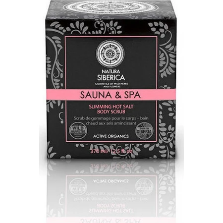 Natura Siberica Sauna & Spa Скраб для тела для похудения/целлюлита Теплая соль для тела 370 мл: цены и характеристики