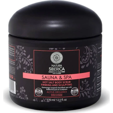 Natura Siberica Sauna & Spa Скраб для тела для похудения/целлюлита Теплая соль для тела 370 мл: цены и характеристики