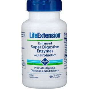 Life Extension Улучшенные суперпищеварительные ферменты 60 растительных капсул