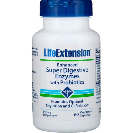 Life Extension Улучшенные суперпищеварительные ферменты 60 растительных капсул: цены и характеристики