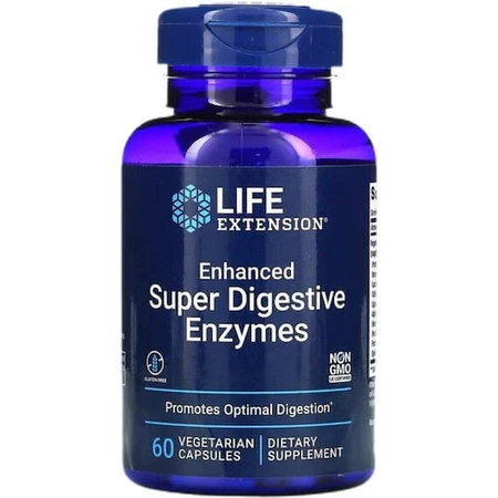 Life Extension Улучшенные суперпищеварительные ферменты 60 растительных капсул: цены и характеристики