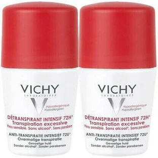 Vichy Stress Resist для чрезмерного потоотделения Дезодорант 72h Roll-On 2х50 мл