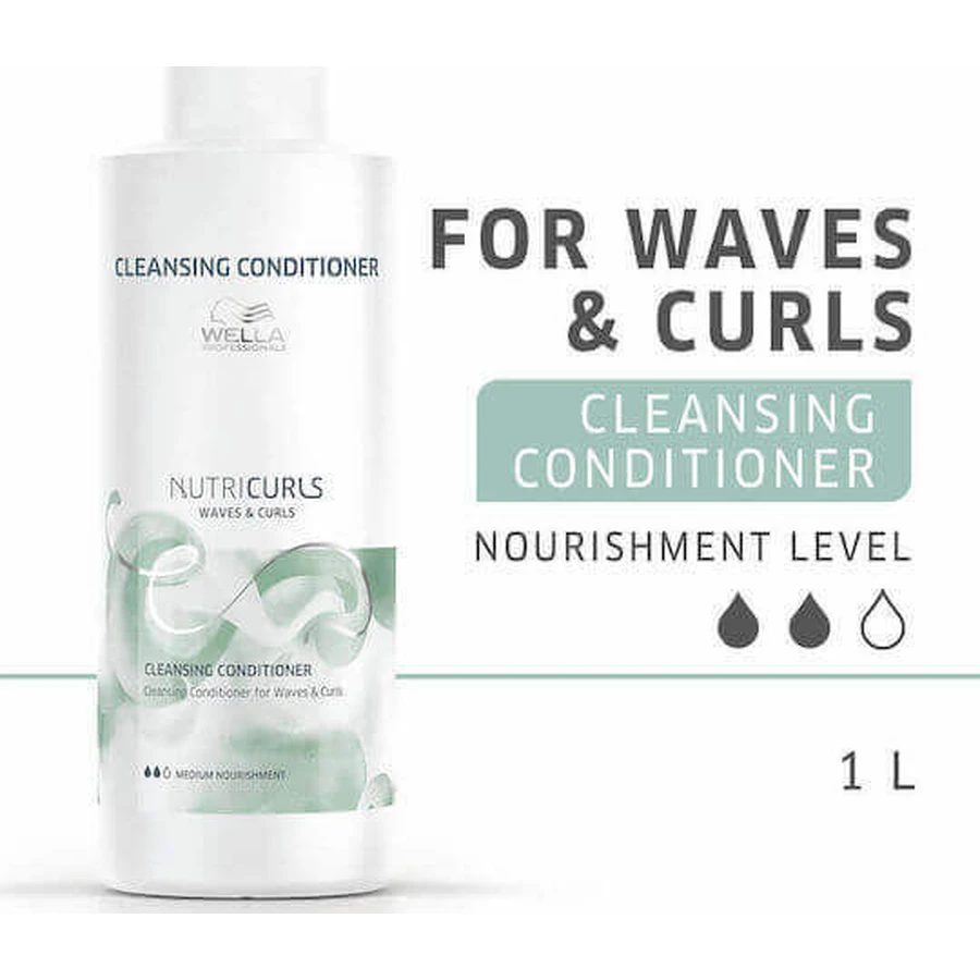 Wella Nutricurls Восстанавливающий/питательный кондиционер для вьющихся волос 1000 мл: цены и характеристики
