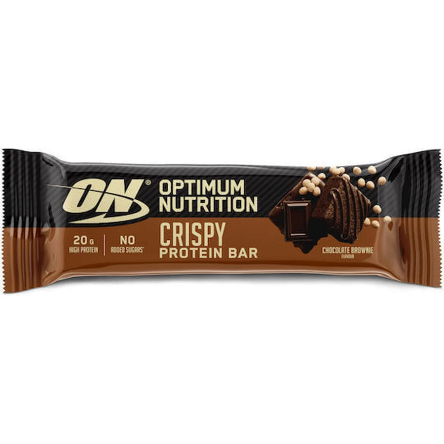 Optimum Nutrition Хрусткий батончик з протеїном 20г та шоколадним печивом зі смаком 65г: ціни та характеристики