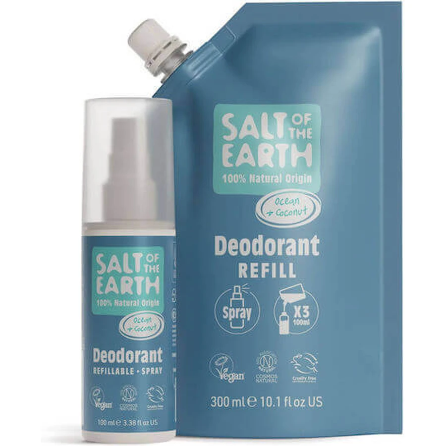 Дезодорант-спрей "Сіль Землі" Salt Earth Дезодорант-спрей 300мл: ціни та характеристики