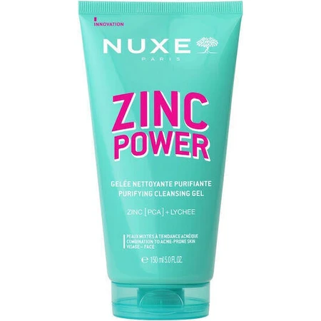 Гель для обличчя Nuxe Zinc Power для шкіри, схильної до акне 150 мл: ціни та характеристики