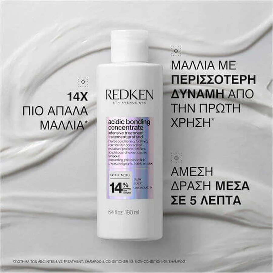 Redken Exclusive Acidic Bonding Concentrate Лосьйон для волосся з кислотним зв'язуванням 190 мл: ціни та характеристики