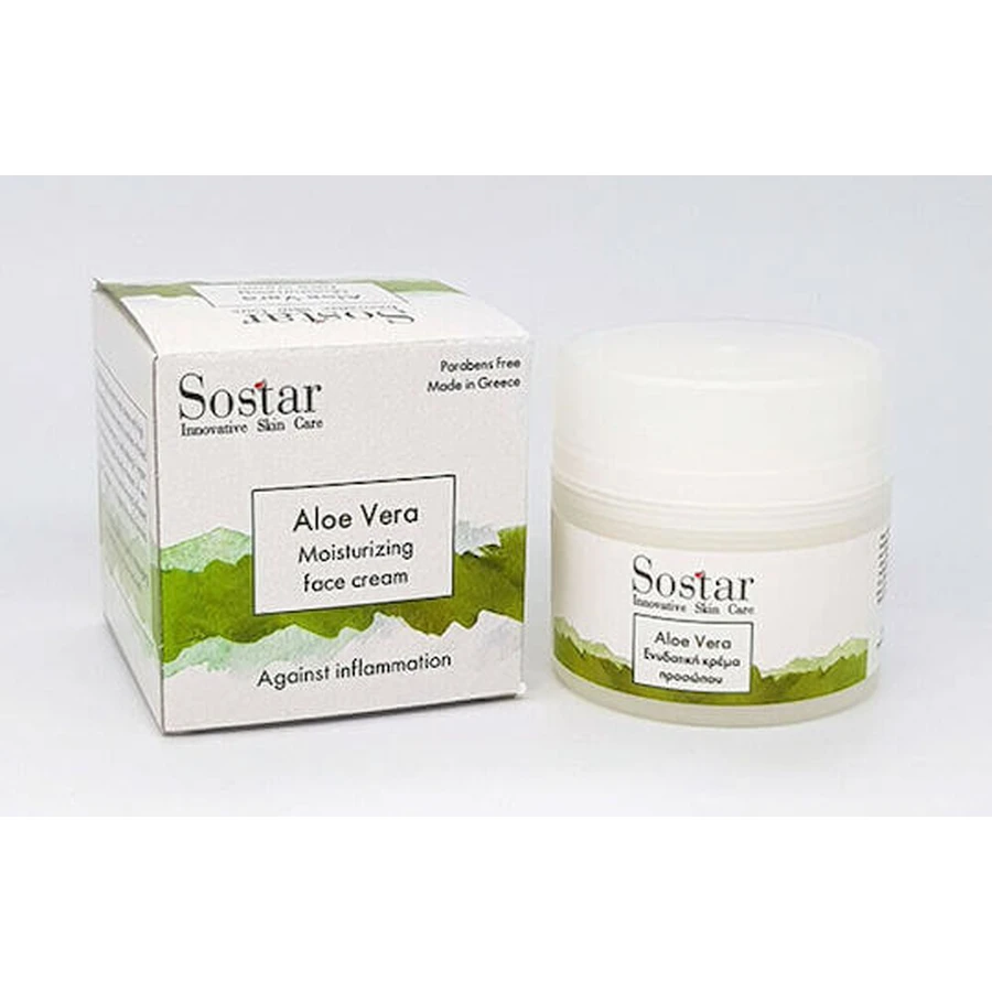 Sostar Focus Aloe Vera Aloe Vera Дневной увлажняющий крем для лица с алоэ вера 50 мл: цены и характеристики