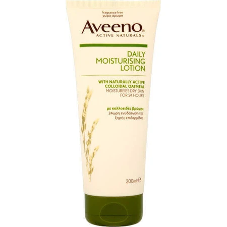 Aveeno Щоденний зволожуючий лосьйон для тіла для сухої та чутливої шкіри 200 мл: ціни та характеристики