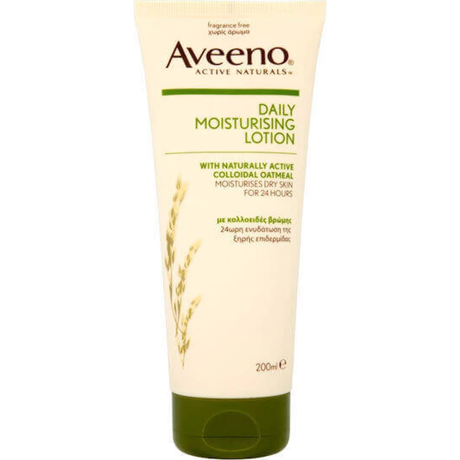 Aveeno Щоденний зволожуючий лосьйон для тіла для сухої та чутливої шкіри 200 мл: ціни та характеристики