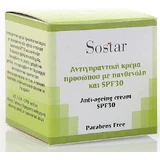 Sostar Focus Дневной увлажняющий и антивозрастной крем для лица SPF30 с гиалуроновой кислотой и пантенолом 50 мл