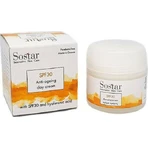 Sostar Focus Дневной увлажняющий и антивозрастной крем для лица SPF30 с гиалуроновой кислотой и пантенолом 50 мл: цены и характеристики