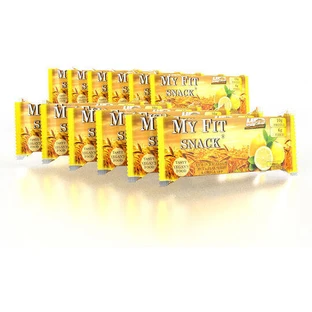 Протеїнові батончики Fit & Shape My Fit Snack зі смаком лимона 12х100гр