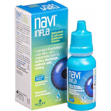 Краплі очні Novax Pharma Navi Infla 15мл: ціни та характеристики