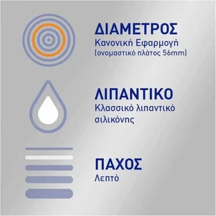 Durex Пресервант невидимий невидимий невидимий 56мм Пресервант 12шт