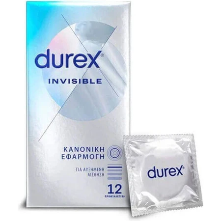 Durex Пресервант невидимий невидимий невидимий 56мм Пресервант 12шт: ціни та характеристики