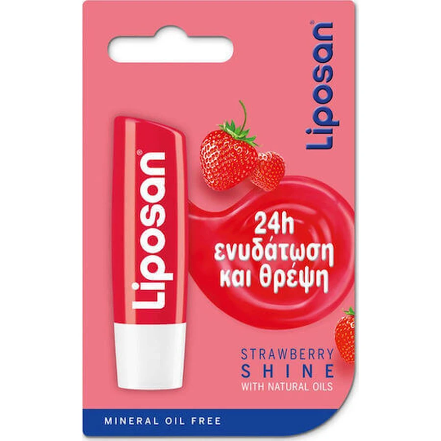 Liposan Colour Blister Бальзам для губ SPF10 Клубничное сияние 4,8 гр.: цены и характеристики